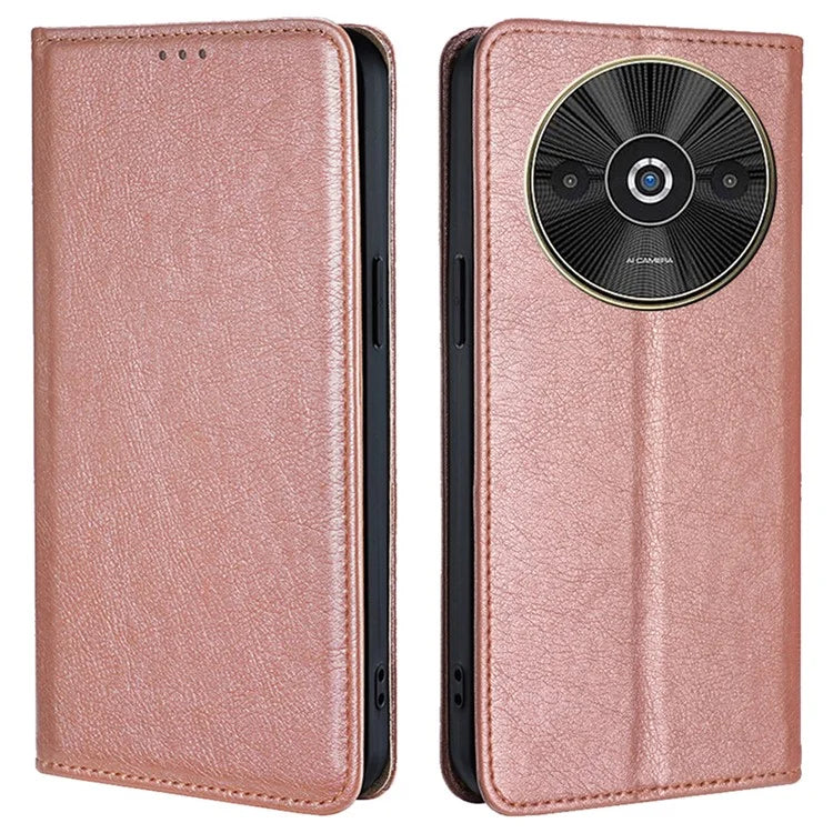 For Xiaomi Redmi A3 / Poco C61 4G Case Solid Color Wallet Leather Phone Cover
