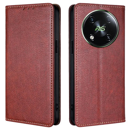 For itel RS4 4G Case Solid Color PU Leather Wallet Full Protection Phone Cover