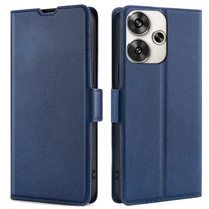 For Xiaomi Redmi Turbo 3 5G / Poco F6 5G Case PU Leather Magnetic Clasp Stand TPU Inner Shell Phone Cover