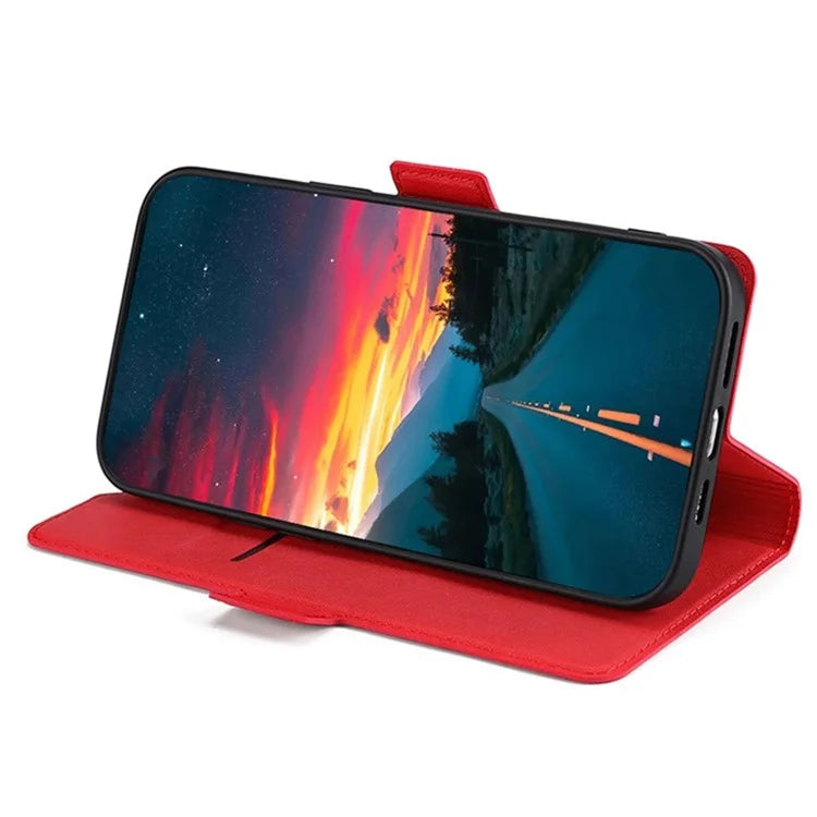 For Xiaomi Redmi Turbo 3 5G / Poco F6 5G Case PU Leather Magnetic Clasp Stand TPU Inner Shell Phone Cover