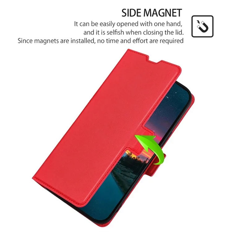 For Xiaomi Redmi Turbo 3 5G / Poco F6 5G Case PU Leather Magnetic Clasp Stand TPU Inner Shell Phone Cover
