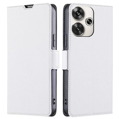 For Xiaomi Redmi Turbo 3 5G / Poco F6 5G Case PU Leather Magnetic Clasp Stand TPU Inner Shell Phone Cover