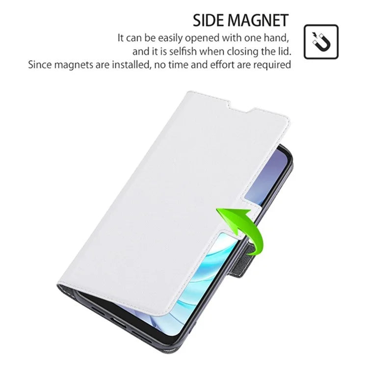 For Xiaomi Redmi Turbo 3 5G / Poco F6 5G Case PU Leather Magnetic Clasp Stand TPU Inner Shell Phone Cover