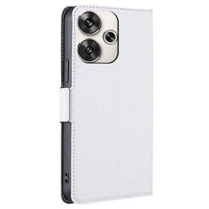 For Xiaomi Redmi Turbo 3 5G / Poco F6 5G Case PU Leather Magnetic Clasp Stand TPU Inner Shell Phone Cover