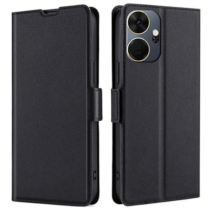 For itel P55+ Shockproof Case Ultra Slim PU Leather Wallet Phone Cover