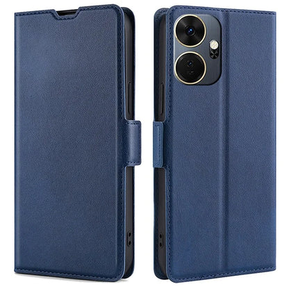 For itel P55+ Shockproof Case Ultra Slim PU Leather Wallet Phone Cover