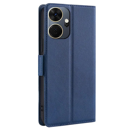 For itel P55+ Shockproof Case Ultra Slim PU Leather Wallet Phone Cover