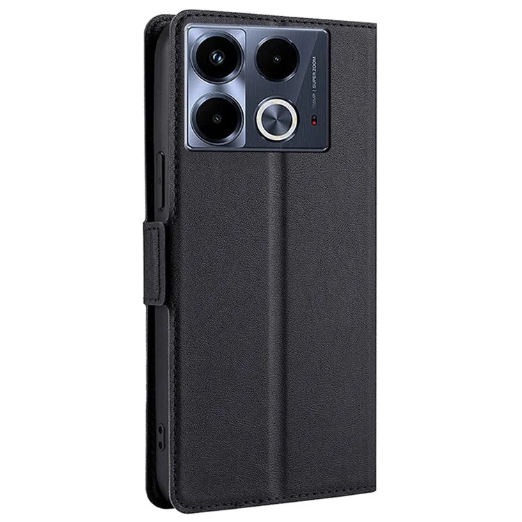 For Infinix Note 40 Case PU Leather Ultra-Thin Shockproof Wallet Phone Cover