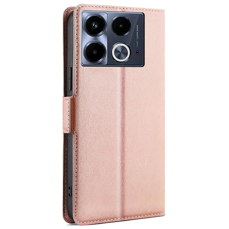 For Infinix Note 40 Case PU Leather Ultra-Thin Shockproof Wallet Phone Cover