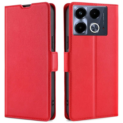 For Infinix Note 40 Case PU Leather Ultra-Thin Shockproof Wallet Phone Cover