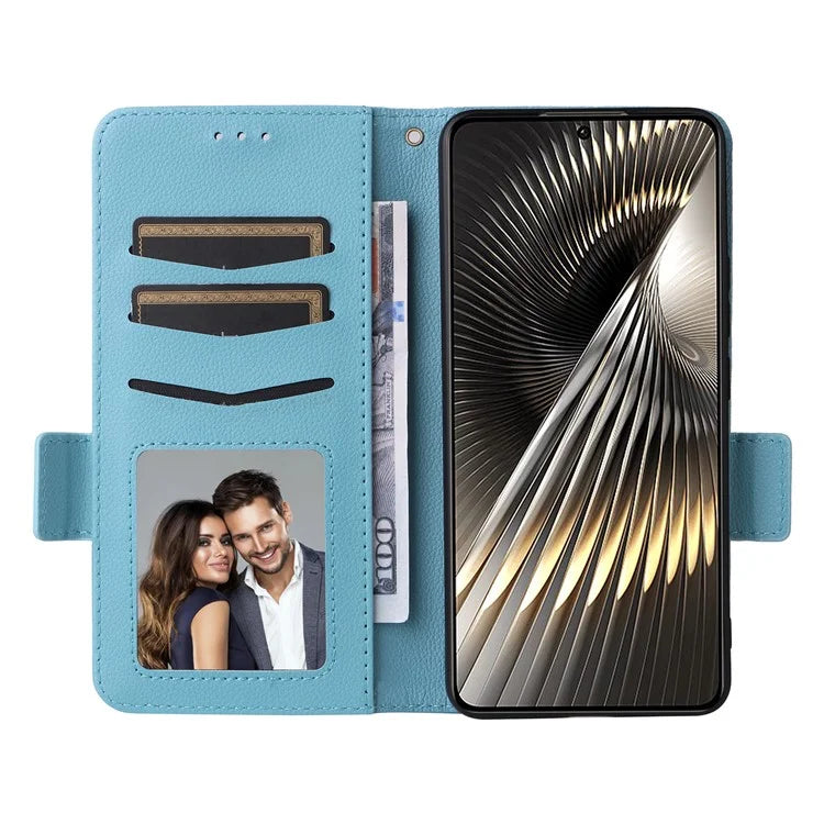 For Xiaomi Redmi Turbo 3 5G / Poco F6 5G Case PU Leather Side Magnetic Clasp Wallet Phone Cover