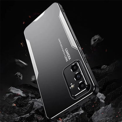 For Samsung Galaxy M55 5G / C55 5G / F55 5G Case Aluminum Alloy+PC+TPU Military Drop Protection Phone Cover