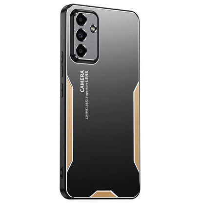 For Samsung Galaxy M55 5G / C55 5G / F55 5G Case Aluminum Alloy+PC+TPU Military Drop Protection Phone Cover
