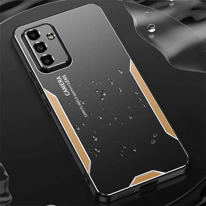 For Samsung Galaxy M55 5G / C55 5G / F55 5G Case Aluminum Alloy+PC+TPU Military Drop Protection Phone Cover