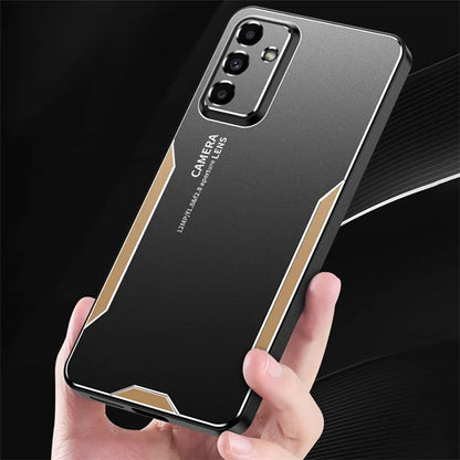 For Samsung Galaxy M55 5G / C55 5G / F55 5G Case Aluminum Alloy+PC+TPU Military Drop Protection Phone Cover