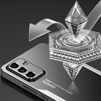 For Samsung Galaxy M55 5G / C55 5G / F55 5G Case Aluminum Alloy+PC+TPU Military Drop Protection Phone Cover