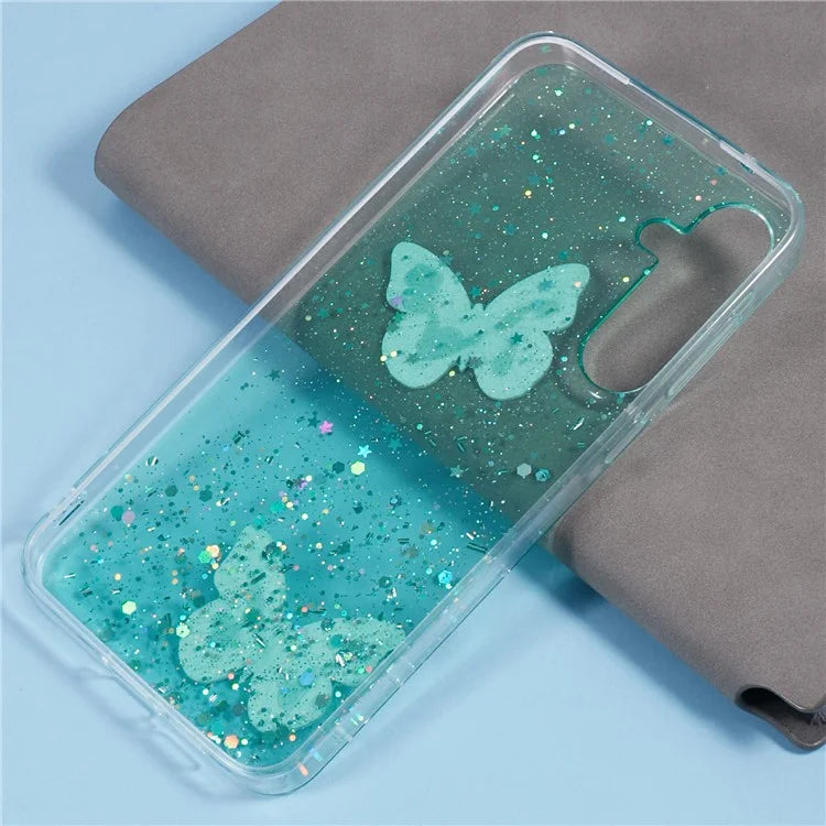 AW Series For Samsung Galaxy A35 5G Slim Case Butterfly Pattern TPU+PVC Phone Shell