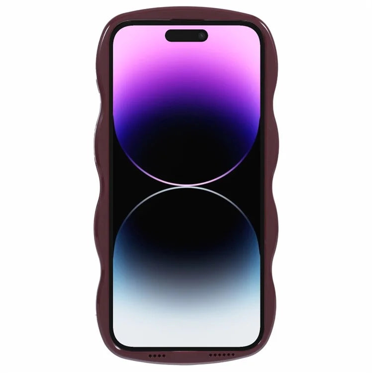 WT Series for iPhone 14 Pro Case Wave Edge TPU+PC Protective Phone Cover
