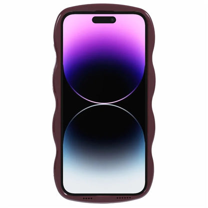 WT Series for iPhone 14 Pro Case Wave Edge TPU+PC Protective Phone Cover