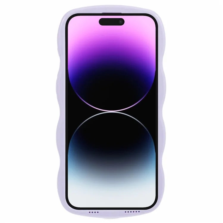 WT Series for iPhone 14 Pro Case Wave Edge TPU+PC Protective Phone Cover