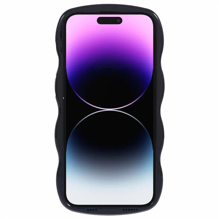 WT Series for iPhone 14 Pro Case Wave Edge TPU+PC Protective Phone Cover