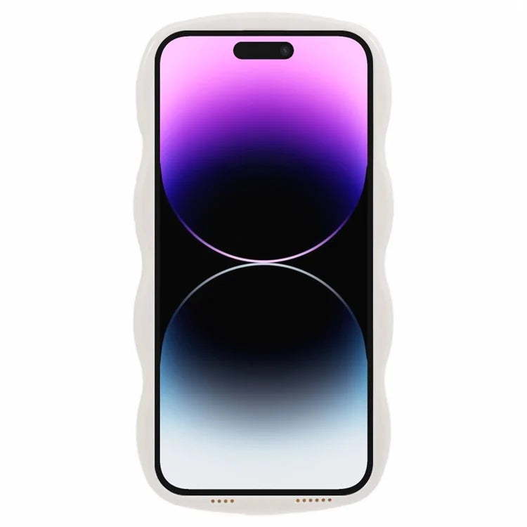 WT Series for iPhone 14 Pro Case Wave Edge TPU+PC Protective Phone Cover
