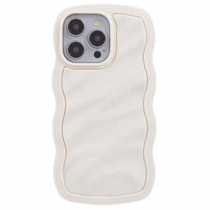 WT Series for iPhone 12 Pro Max Case Wave Frame TPU+PC Hybrid Phone Cover