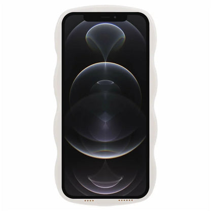 WT Series for iPhone 12 Pro Max Case Wave Frame TPU+PC Hybrid Phone Cover