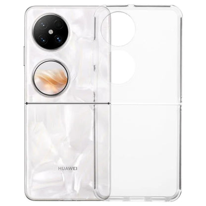 For Huawei Pocket 2 Clear Case Two-Piece Design Anti-Scratch TPU Phone Cover