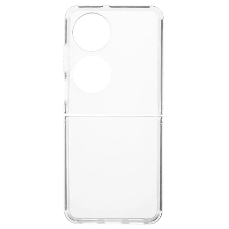 For Huawei Pocket 2 Clear Case Two-Piece Design Anti-Scratch TPU Phone Cover