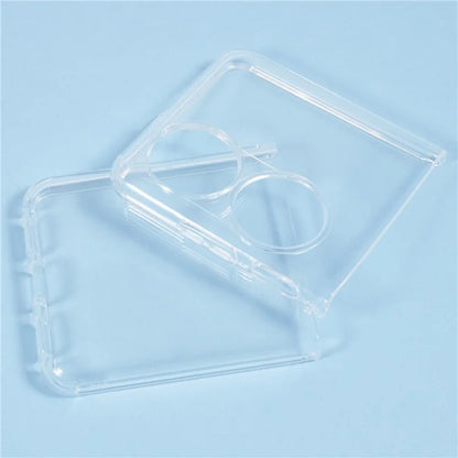 For Huawei Pocket 2 Clear Case Two-Piece Design Anti-Scratch TPU Phone Cover