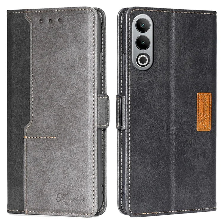 For OnePlus Nord CE4 5G Wholesale Phone Cases Color Splicing Leather Wallet Cover