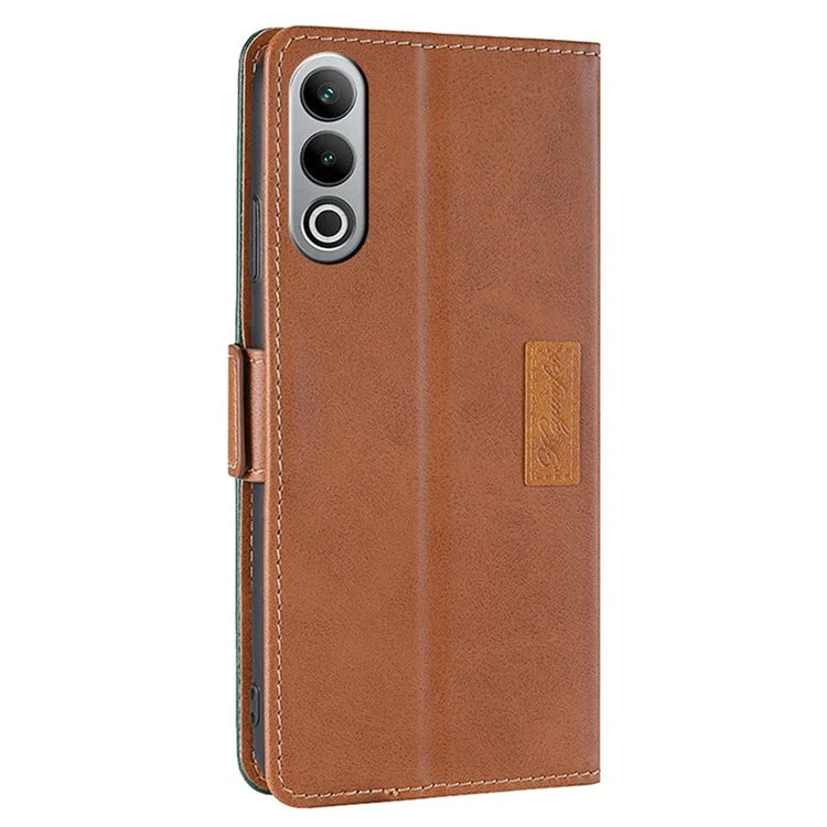 For OnePlus Nord CE4 5G Wholesale Phone Cases Color Splicing Leather Wallet Cover