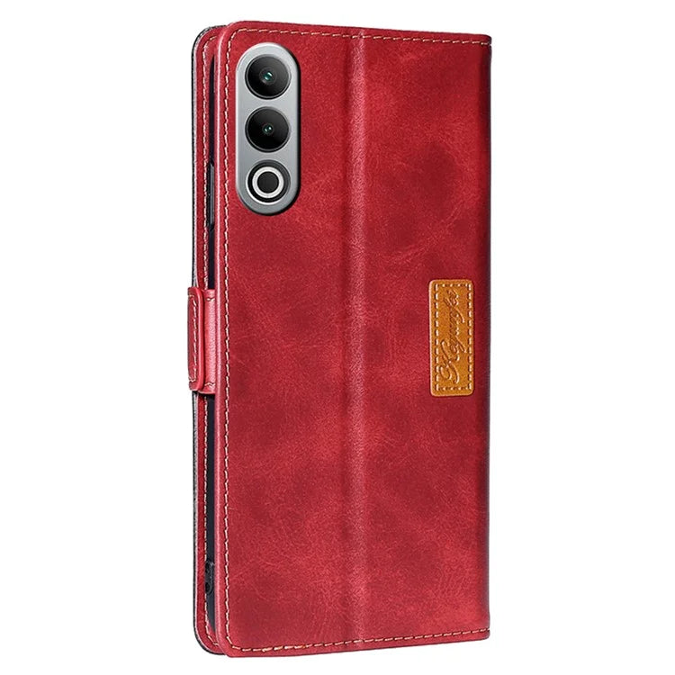 For OnePlus Nord CE4 5G Wholesale Phone Cases Color Splicing Leather Wallet Cover