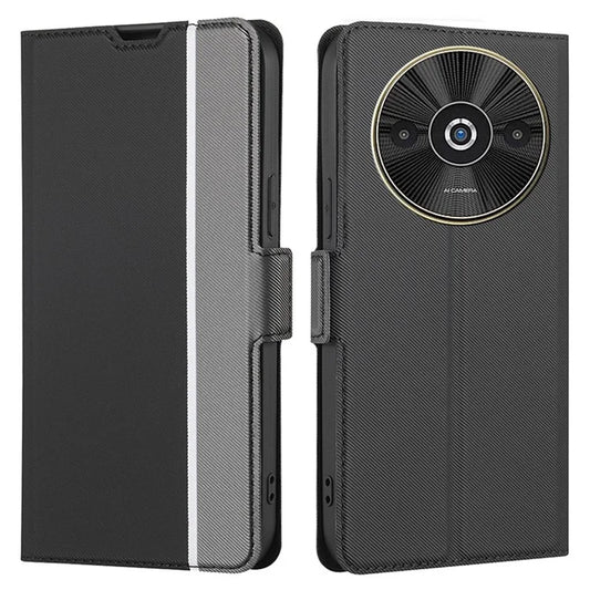 For Xiaomi Redmi A3 Case Card Holder Twill Texture Leather Protective Cell Phone Cover