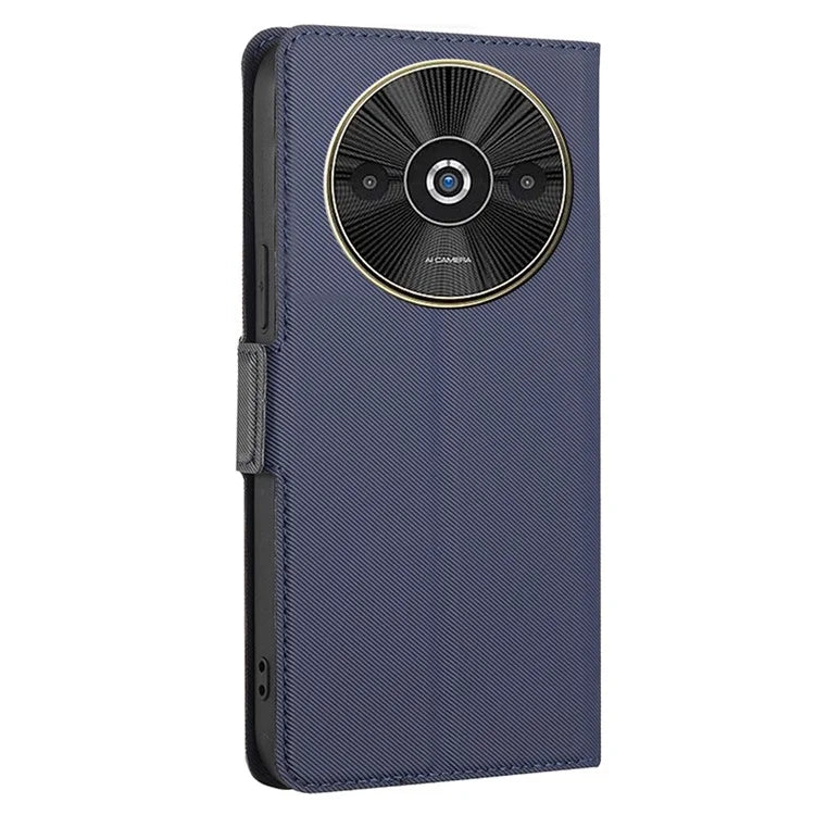 For Xiaomi Redmi A3 Case Card Holder Twill Texture Leather Protective Cell Phone Cover