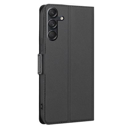 For Samsung Galaxy M55 5G / C55 5G / F55 5G Twill Texture Case Card Slots Leather Protection Phone Cover