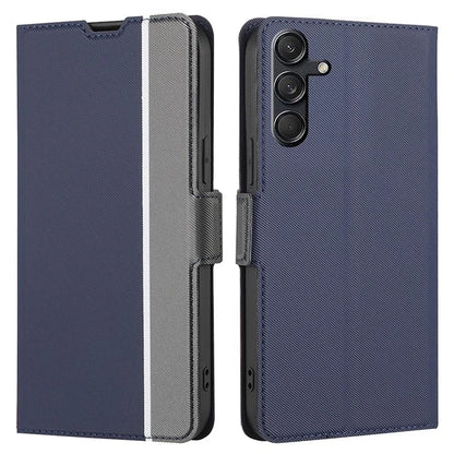 For Samsung Galaxy M55 5G / C55 5G / F55 5G Twill Texture Case Card Slots Leather Protection Phone Cover