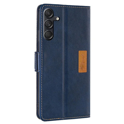 For Samsung Galaxy M55 5G / C55 5G / F55 5G Case Dual Color Splicing Leather Wallet Phone Cover