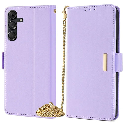 For Samsung Galaxy M55 5G / C55 5G / F55 5G Cover RFID Blocking Phone Wallet Protective Shell with 2 Straps