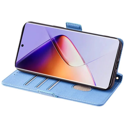 For Infinix Note 40 Case RFID Blocking Leather Magnetic Phone Cover with Shoulder Strap