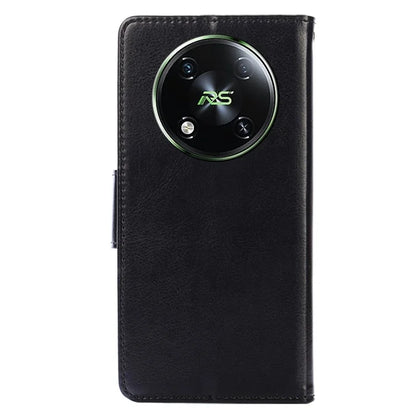 For itel RS4 4G Case Leather Wallet Phone Cover with Viewing Stand 2 Card Holder