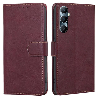 For Realme C65 4G Leather Case RFID Blocking Wallet Mobile Accessories Wholesale