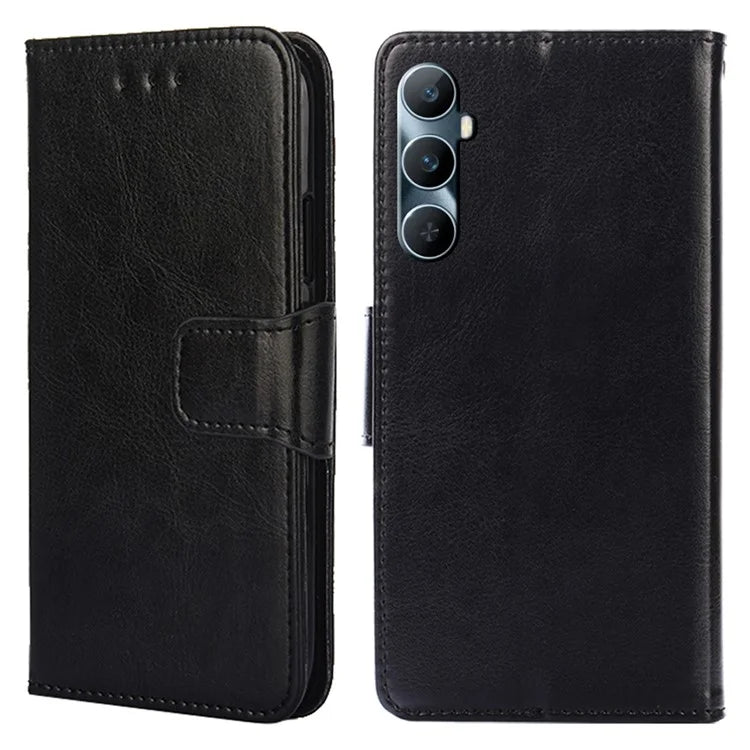 For Realme C65 4G Shockproof Case Leather Magnetic Flip Folio Stand Phone Cover