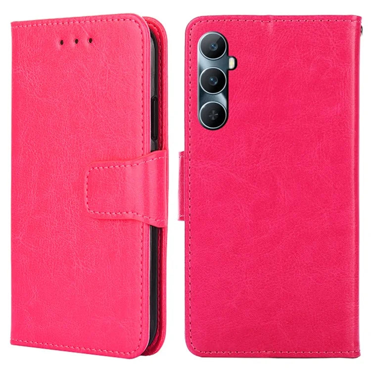 For Realme C65 4G Shockproof Case Leather Magnetic Flip Folio Stand Phone Cover