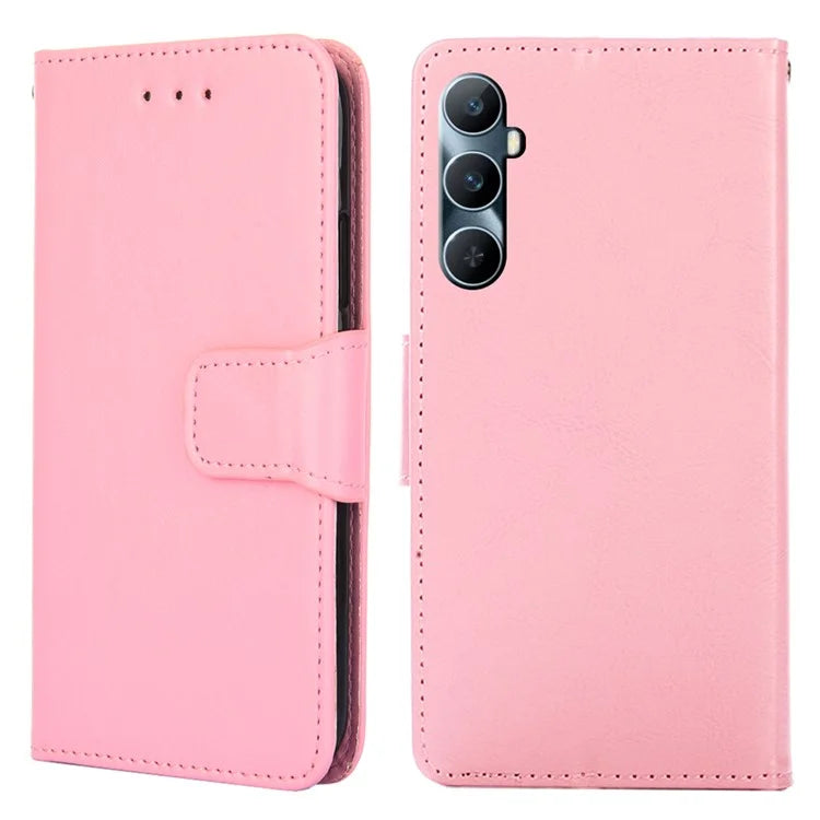 For Realme C65 4G Shockproof Case Leather Magnetic Flip Folio Stand Phone Cover