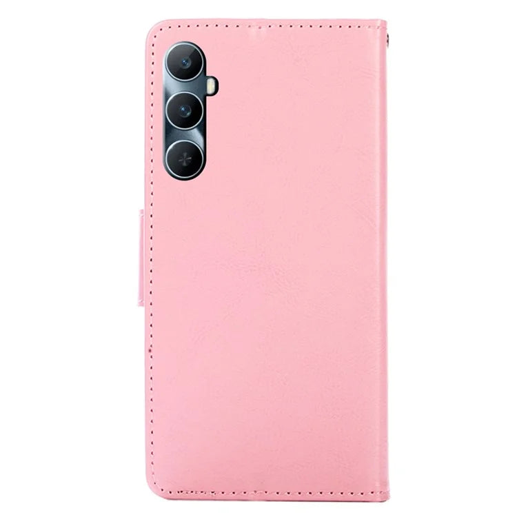 For Realme C65 4G Shockproof Case Leather Magnetic Flip Folio Stand Phone Cover