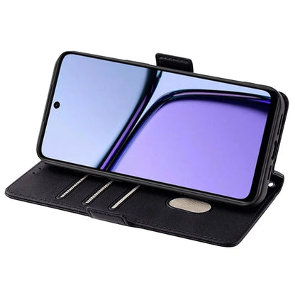 For Realme C65 4G Case RFID Blocking Wallet Card Holder Phone Cover with 2 Straps
