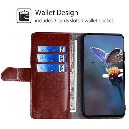 For Xiaomi Redmi Turbo 3 5G / Poco F6 5G Case Wallet Stand Leather Geometric Splicing Phone Cover