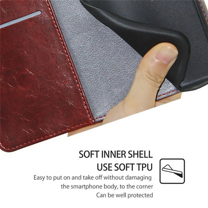 For Xiaomi Redmi Turbo 3 5G / Poco F6 5G Case Wallet Stand Leather Geometric Splicing Phone Cover